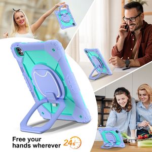 <span class=keywords><strong>Housse</strong></span> de <span class=keywords><strong>protection</strong></span> rigide en silicone antichoc hybride avec anneau de support de béquille pour <span class=keywords><strong>iPad</strong></span> <span class=keywords><strong>Pro</strong></span> 13 11 2024 - Product Image 6