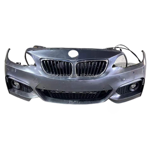 Pièce de rechange pour pare-chocs avant BMW Série 3 <span class=keywords><strong>GT</strong></span> F34, en ABS, avec découpes pour feux antibrouillard, noir, ajustement universel, riveté, garantie 1 an - Product Image 4