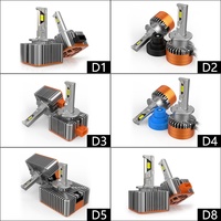 Ampoules LED Sanvi Silver Orange Série D D1 D2 D3 D4 D5 D8, vente en gros d'usine, 12V 55W, neuves, Plug and Play