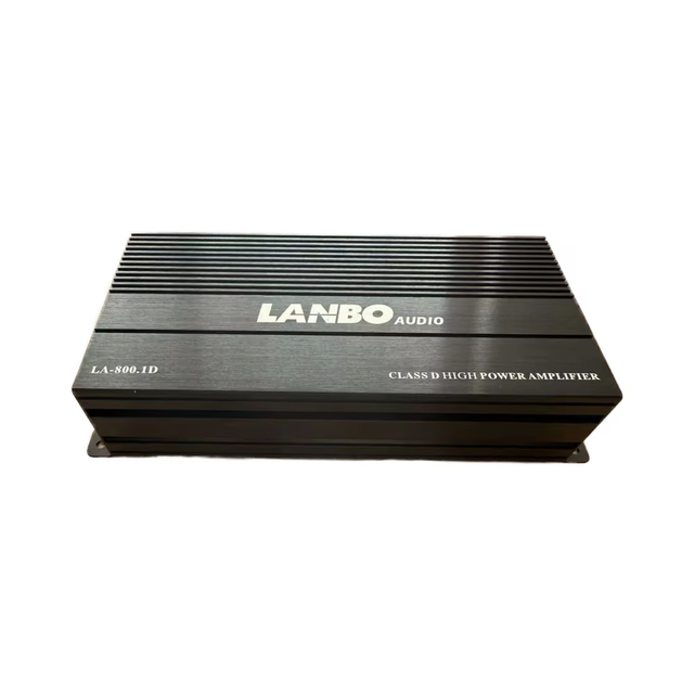 LBC800.1D Compact Class D 1 Ohm Monoblock Amplifier 800 Watts Rms 1 Channel Car Amp