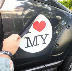 Tùy Chỉnh UV In Thời Tiết Chịu Mài Mòn Từ Decal Tùy Chỉnh Từ Dấu Hiệu Cho Xe Ô Tô Và Xe Tải Xe Dán - Product Image 2