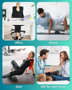 Tongkat rol penghilang lemak selulit, dapat diisi ulang untuk kaki leher, bola pijat pereda nyeri - Product Image 3