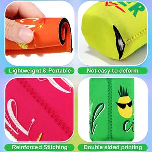 Manchons isothermes pour canettes 12oz en néoprène, personnalisables avec logo, coloris assortis, type Stubby Holder - Product Image 5