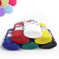 KAMEI Ensemble de peinture acrylique de couleur assortie 190ml Ensemble de pigments de dessin de grande bouteille pour le bricolage, peinture peinte à la main, vente en gros