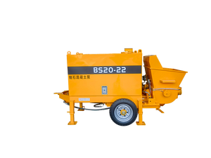 Bomba <span class=keywords><strong>de</strong></span> Hormigón Eléctrica Mini Wallgoe BS20-22 <span class=keywords><strong>de</strong></span> Alta Eficiencia 22KW 18m/h con Componentes Centrales del Motor, 50m Vertical y 120m Horizontal - Product Image 3