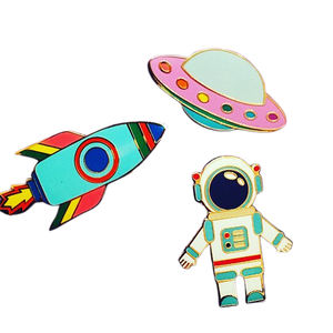 Broches de Moda en Oferta, Broches de Metal de Aleación de Zinc Personalizados Chapados en Oro, Insignias y Pines de Metal Creativos - Product Image 5