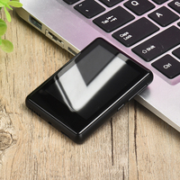 Offre Spéciale 2.4 pouces Plein Écran Numérique Hifi USB MP3 Lecteur de Musique de HAUT-PARLEUR Avec Enregistreur Vocal