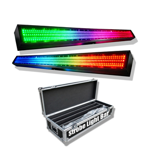 Barra de Luces Estroboscópicas LED de 250W, <span class=keywords><strong>Precio</strong></span> de Fábrica al por Mayor, RGBW, 48+24 Segmentos, Efecto de Lavado Estroboscópico, DMX512, para Discotecas, Bodas, DJ, Escenarios - Product Image 1