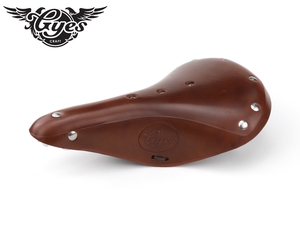 Gyes bicicleta de carretera Retro cuero de vaca sillín MTB bicicleta cuero de vaca cojín asientos hechos a mano - Product Image 4