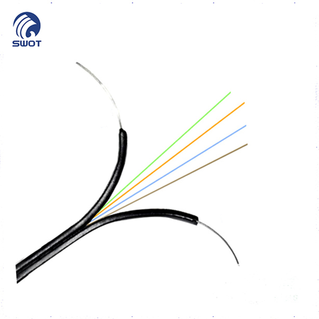Good Quality Ftth 4 Core Fiber Optic Drop Cable G657a1