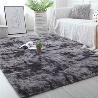 Tapis en peluche épais et antidérapant, moquette de sol en velours doux pour chambre d'enfants, décoration de chevet de la maison, moquette épaisse pour salon