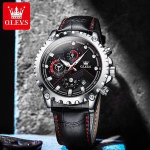   Montres à quartz pour hommes avec logo personnalisé OEM 2873, montres de sport de luxe de marque supérieure, bracelet en acier, montres pour hommes, montre à quartz tendance pour hommes - Product Image 2