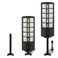 Lampadaire Solaire 200W de Pointe IP65 avec Boîtier ABS, Capteur Radar, Lumière de Sécurité, Faible MOQ, Logo Personnalisé pour Routes et Villages