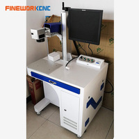 Machine de marquage laser à fibre de bureau 20W, machine de gravure laser