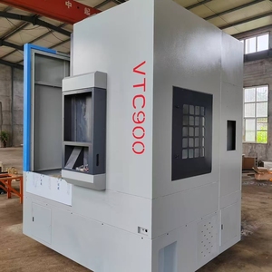 Torno CNC de Cama Inclinada VTC900 de Alta Calidad y Alta Velocidad con Cambio Automático de Herramientas y Husillo Taiwanés para Procesamiento Mecánico - Product Image 2