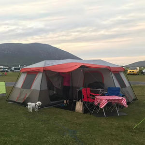 Tente tunnel spacieuse Da Niu, automatique, 3 pièces, tente de <span class=keywords><strong>camping</strong></span> de luxe pour la <span class=keywords><strong>famille</strong></span>, imperméable, pour l'extérieur - Product Image 1