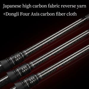 เบ็ดตกปลาสำหรับแฟนปลา UL L ML M T1100คาร์บอนฟูจิอัลโคไนต์<span class=keywords><strong>ไกด์</strong></span>4แกนไม้กางเขนคาร์บอน3A ด้ามเรียวเล็ก - Product Image 4