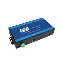 Serveur multi-série industriel 8 ports, convertisseur RS232 vers Ethernet avec passerelle ModBus TCP & MQTT, alimentation CC 9-36V, montage sur rail DIN