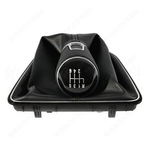 Housse de pommeau de levier de vitesse en cuir pour Volkswagen Caddy 2016, 6 vitesses, design ergonomique pour la protection de l'intérieur de la voiture - Product Image 5