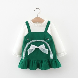 Factory Latest Design Baby Girl <strong>Dress</strong> Spring Fall <strong>Kids</strong> <strong>Dresses</strong> Casual <strong>Dress</strong> Baby Girls Clothing - Product Image 2