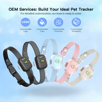 Rastreador GPS 4G Inteligente Desmontable para Mascotas, Seguimiento en Tiempo Real, Monitoreo de Actividad, Collar Impermeable IPX7 para Perros y Gatos