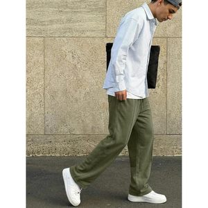 Pantalones Anchos Casuales para Hombre FOXA, Cintura Media, Ligeros, para Viajar, Estilo Urbano, con Bolsillos - Product Image 6