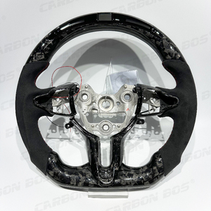 Volantes de Fibra de Carbono Forjada LED de Alta Calidad para <span class=keywords><strong>Hyundai</strong></span> <span class=keywords><strong>I30</strong></span> <span class=keywords><strong>N</strong></span>, Veloster <span class=keywords><strong>N</strong></span>, Elantra <span class=keywords><strong>N</strong></span> Genesis. En stock, envío rápido - Product Image 2