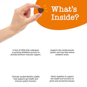 Kapsul Multivitamin Anjing Senior, Suplemen Anjing Organik Tinggi Protein, Pendukung Imunitas, Minyak Ikan Omega 3, Sendi Pinggul, Kulit & Bulu - Product Image 3