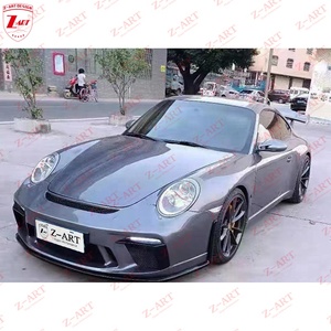 Kit carrosserie Z-ART 991 GT3 pour <span class=keywords><strong>Porsche</strong></span> <span class=keywords><strong>911</strong></span> 997 4S 2005-2011, pare-chocs en fibre de carbone, kit carrosserie pour <span class=keywords><strong>Porsche</strong></span> <span class=keywords><strong>911</strong></span> 997.1 997.2 modèle large - Product Image 5