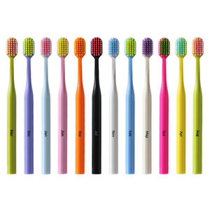 Bunte Zahnbürsten-Geschenkbox 12 Stück Erwachsene Männer Frauen Paar Weiche Nylon Zahnbürste mit Breitem Kopf - Product Image 2