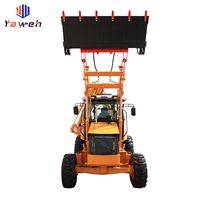 Marque Yaweh Modèle 388 chargeuse-pelleteuse hydraulique une machine multi-usages économie d'énergie chargeuse-pelleteuse à haute efficacité