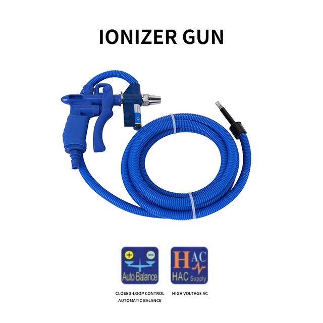 Professional Manufacture Portable AC Motor  Static Dust Removal Ionizer Gun for Industrial Dust and Static Remove STICKON ST302G
