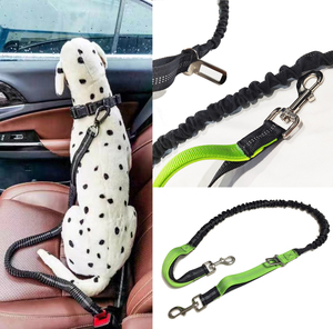OEM Custom Large Size Portable Reflective Retractable <strong>Dog</strong> Leash <strong>Hands</strong>-<strong>Free</strong> Seat <strong>Belt</strong> Personalized Plastic Logo for <strong>Walking</strong> - Product Image 4