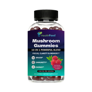 High Quality Mushroom Gummies with Total Carbohydrates Support Brain Health Concentrate with <b>Ease</b> Metabolic Health Gummies - Product Image 1