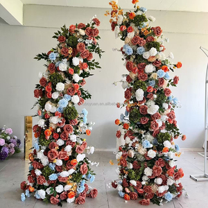 Arco <span class=keywords><strong>de</strong></span> Flores Artificiales con Protección Contra Sobrecargas, Producción Rápida en <span class=keywords><strong>7</strong></span> Días para Fondo <span class=keywords><strong>de</strong></span> Boda, Cabina <span class=keywords><strong>de</strong></span> Fotos y Fiestas - Product Image 4