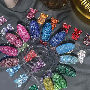 35 COLORES <span class=keywords><strong>Milan</strong></span> 2023 Nueva colección de esmalte de gel reflectante Disco Diamond Glitter Uv Gel Esmalte de uñas Set Suministros de uñas al por mayor - Product Image 2