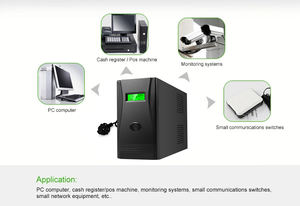 SKE 650va 800va 1000va Çevrimdışı <span class=keywords><strong>UPS</strong></span> Yedek Güç Kaynağı Bilgisayar <span class=keywords><strong>UPS</strong></span> 480W - Product Image 5