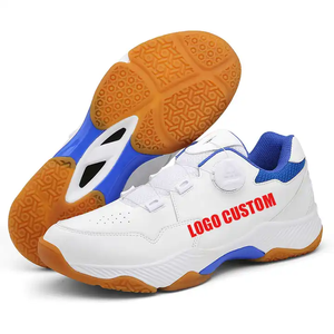 Il Logo del marchio del Designer del produttore personalizza le <span class=keywords><strong>scarpe</strong></span> da Badminton da <span class=keywords><strong>pallavolo</strong></span> da uomo estive in gomma PU Junior - Product Image 3