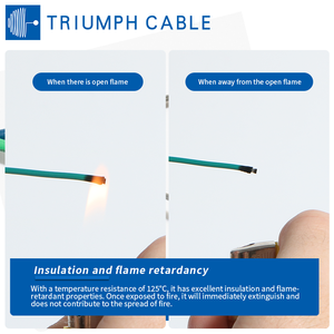 GXL Amerikanischer Standard Automobilkabel SAE J1128/1995 XLPE-Isoliert 50V 8awg-24awg Kupferdraht GXL Automobil-Elektrokabel - Product Image 2
