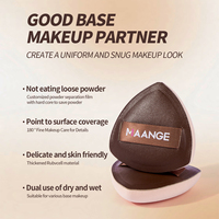MAANGE 7 pinceaux de maquillage à double tête, coussin d'air, poudre, fond de teint, pinceaux cosmétiques, ensemble de pinceaux de maquillage professionnels