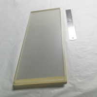 Ventana de sulfuro de zinc CVD ZnS multiespectral de gran tamaño personalizada