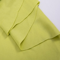 Vente en gros usine - Tissu jersey interlock PD tricoté pour garçons et filles, motif teint en fil