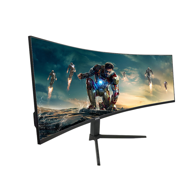 Curved Borderless 49 Inch 4K 5K Curved LED Monitor Screen PC 1ms 165Hz 1500R Computer Desktop Gaming Monitor