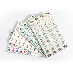 En stock : Ensemble de Mahjong américain en acrylique, motif personnalisé, thème Carpe Koi, pour divertissement adulte et jeux de casino - Product Image 6