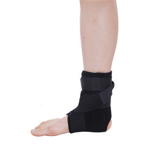 <span class=keywords><strong>Attelle</strong></span> de fixation de la <span class=keywords><strong>cheville</strong></span> à conception ouverte, avec plaque en alliage d'aluminium et acier, pour la protection des entorses et fractures de la <span class=keywords><strong>cheville</strong></span> - Product Image 1