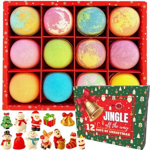 Calendario de Adviento Navideño con Bombas de Baño, Set de Regalo con Bombas de Baño y Juguetes en su Interior, 12 Días de <span class=keywords><strong>Cuenta</strong></span> Regresiva, Personalizable - Product Image 3