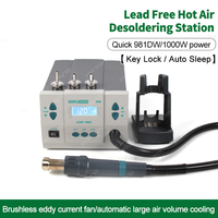 MYTO Offre Spéciale Station de Dessoudage à Air Chaud Sans Plomb 220V 861DW 1000W avec Arrêt Automatique
