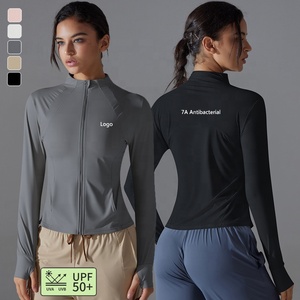 <span class=keywords><strong>Veste</strong></span> de sport athlétique pour <span class=keywords><strong>femme</strong></span> avec poche, protection solaire UPF 50+, antibactérienne 7A, <span class=keywords><strong>anti</strong></span>-odeur, sensation de fraîcheur en plein air, randonnée, golf, <span class=keywords><strong>UV</strong></span> - Product Image 1