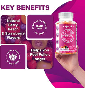 High quality daily natural Balance Gut Promote Digestion <b>fiber</b> & prebiotic blend <b>Gummy</b> Candy - Product Image 5