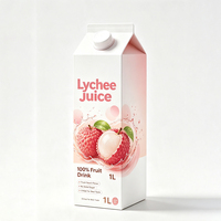 OEM Groothandel Exotische Tropische Fruit Frisdrank Bloemige Honingzoete Lychee Sap Kant-en-klare Dranken